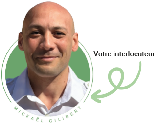 Portrait de Mickaël Gilibert.